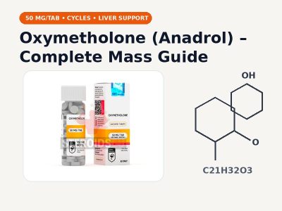 Oxymetholone (Anadrol / Anapolon) — Complete Evidence-Informed Guide