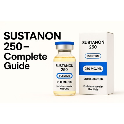 Sustanon 250 - Pełny przewodnik: Skład, Dawka, Okres półtrwania, Cykle, Skutki uboczne i PCT