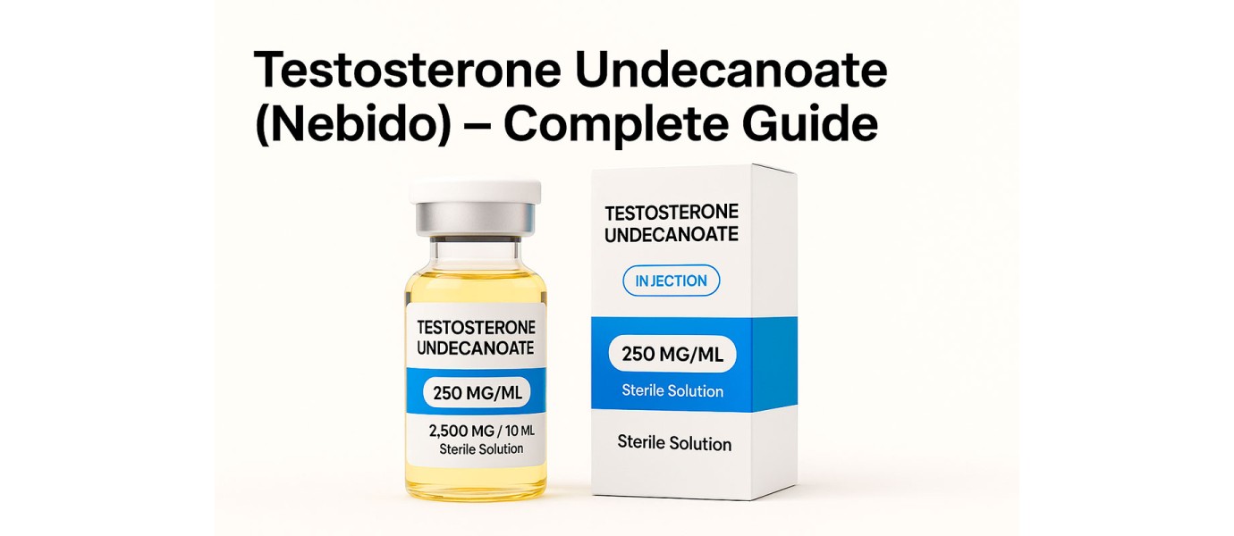 Testosteron Undecanoate (Nebido) - Kompletny przewodnik: Długodziałający testosteron, dawkowanie, cykle, PCT i skutki uboczne