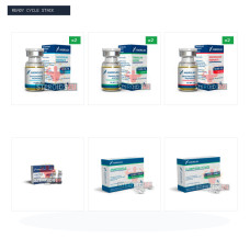 Pro Shred & Liquid HGH 100 IU Stack: Test Prop + Tren Acetate + Masteron + Somatropin 100 IU + PCT (Androlex)
