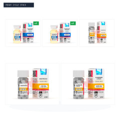 Elite Aesthetic Cutting Cycle: Testosterone + Primobolan + Anavar + PCT (Hilma Biocare)