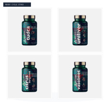 Complete Organ Shield (Liver, Lipid & Blood Pressure Support): TUDCA + Uniliver + Bergamot + Vasobeet (Driada)