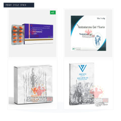 100% Needle-Free Testosterone Cycle (Capsules + Gel): Testoheal 40mg + Testoheal Gel + Cialyn 5mg + PCT (Driada)