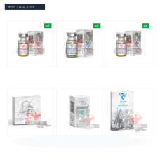 Advanced Pro Quality Mass: Testos + Nandecos (Deca) + Primos (Primobolan) + Caberos + HCG + PCT (Driada Medical)