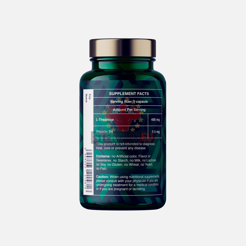 Allaes L-Theanine 400 mg (60 capsules) – Premium noötropicum voor cognitieve prestaties & stressbeheersing