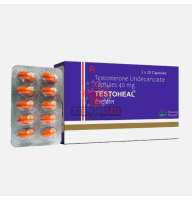 Testoheal 40 mg (Testosterone Undecanoate Capsules)