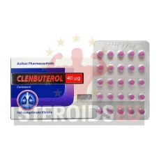 Clenbuterol - Balkan Pharmaceuticals | 100tabs | 40 mcg/tab