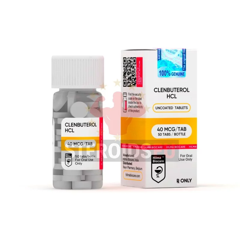 Clenbuterol Hilma Biocare 50tabs /40 mcg/tab