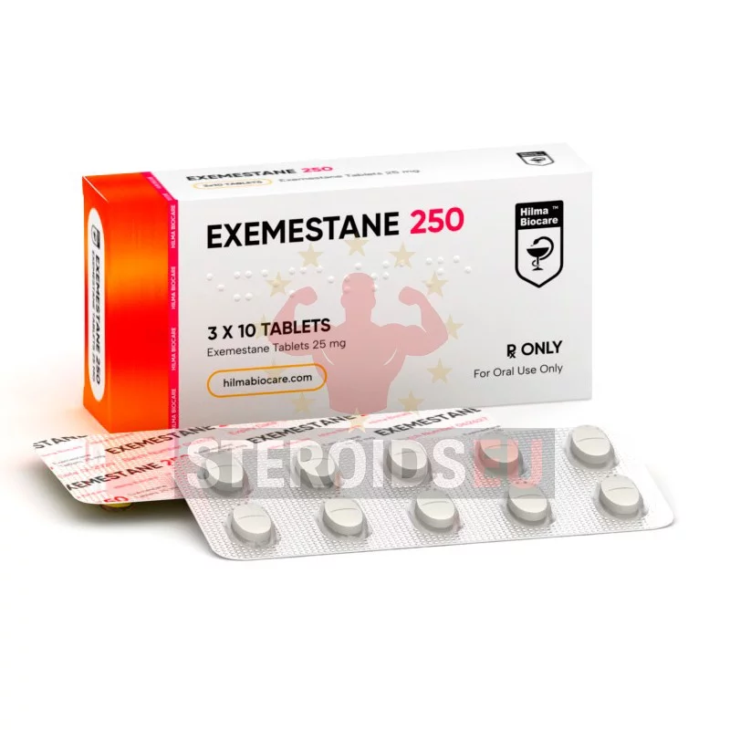 Эксеместан (Exemestane 250) – Hilma Biocare – 25 мг / 30 таблеток