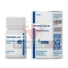 Oxymetholone Somatrop-Lab 100tabs /50 mg/tab